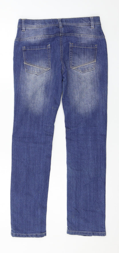 REAL DENIM Girls Blue  Denim Skinny Jeans Size 12 Years