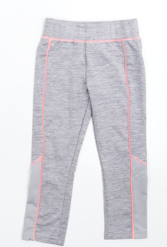 TU Girls Grey   Jegging Trousers Size 8 Years - Legging