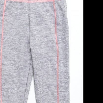 TU Girls Grey   Jegging Trousers Size 8 Years - Legging