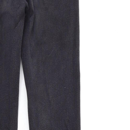 Topshop Womens Black  Denim Skinny Jeans Size 26 in L34 in