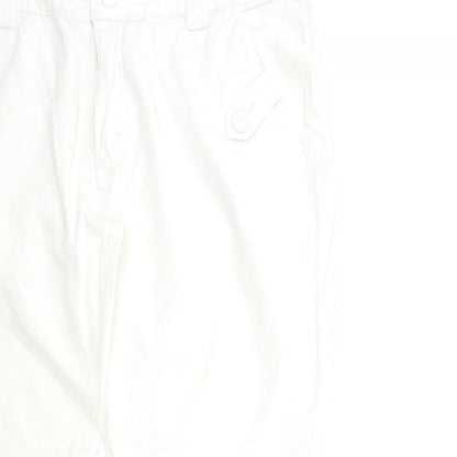 AK CASUAL Womens White   Trousers  Size 18 L28 in