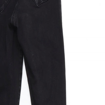 Denim & Co. Womens Black  Denim Skinny Jeans Size 8 L29 in