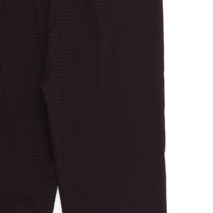 HORNBEK Womens Red   Trousers  Size 12 L30 in
