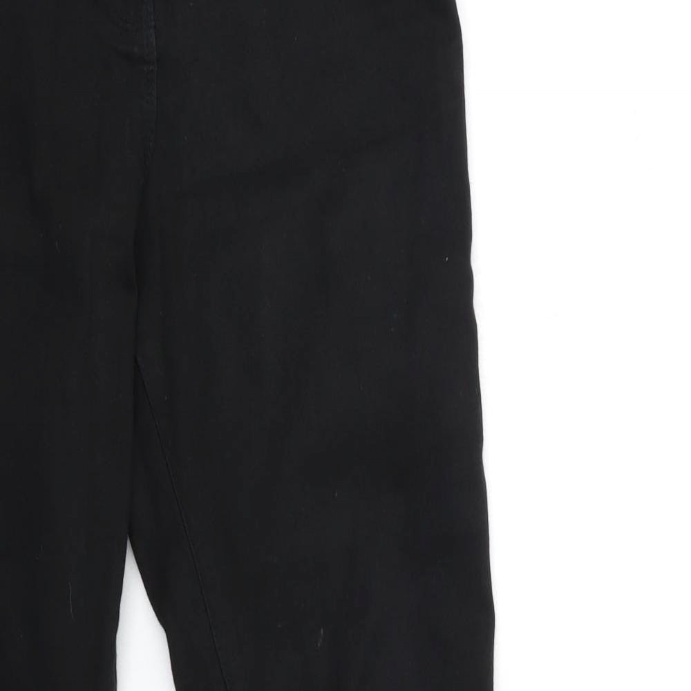 Womens UK Size 28 in Preworn Regular Fit Skinny Black Jeans