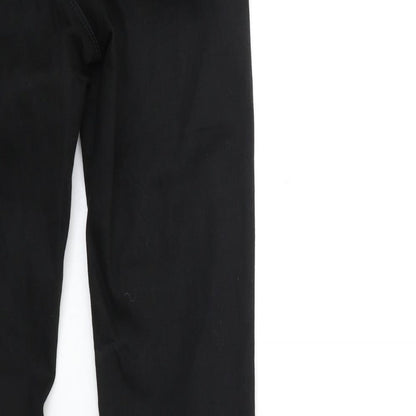 Womens UK Size 28 in Preworn Regular Fit Skinny Black Jeans