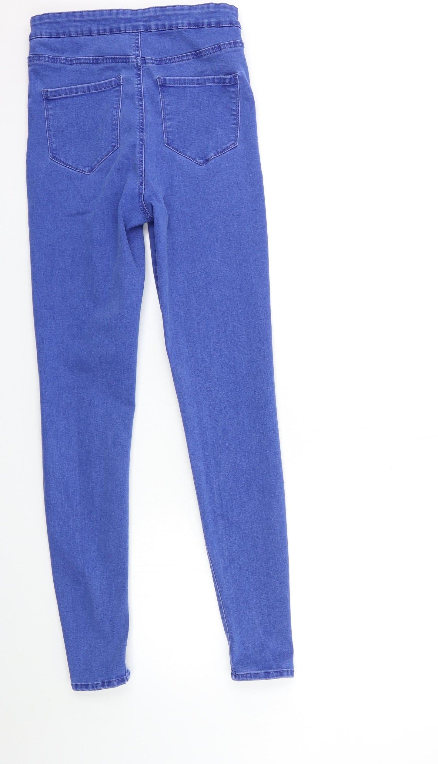 Denim & Co. Womens Blue  Denim Skinny Jeans Size 14 L29 in