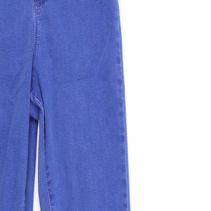 Denim & Co. Womens Blue  Denim Skinny Jeans Size 14 L29 in