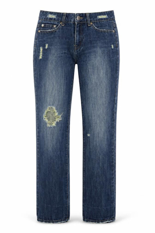 Womens UK Size 10 house of denim Regular Fit Straight Blue Jeans