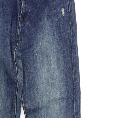 house of denim  Womens Blue  Denim Straight Jeans Size 10 L29 in