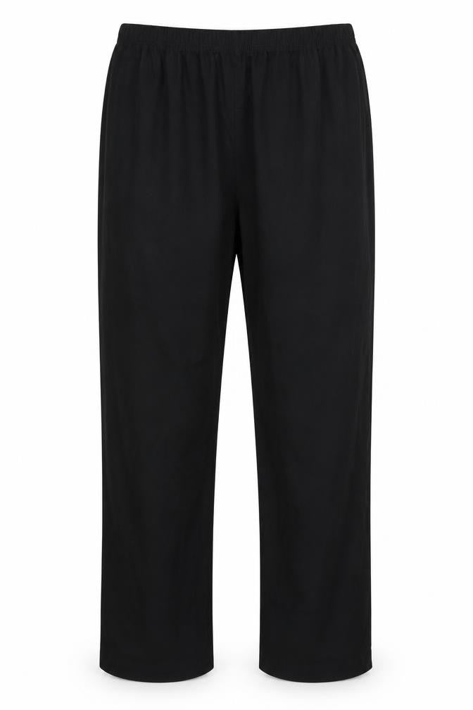 Fabric Womens Black   Trousers  Size 30 L30 in