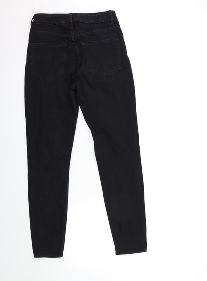 Womens UK Size 8 H&M Regular Fit Skinny Black Jeans