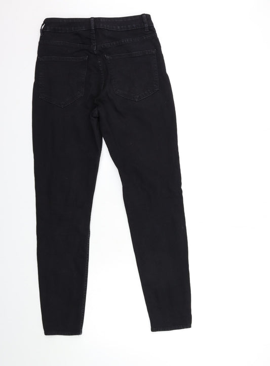 Womens UK Size 8 H&M Regular Fit Skinny Black Jeans