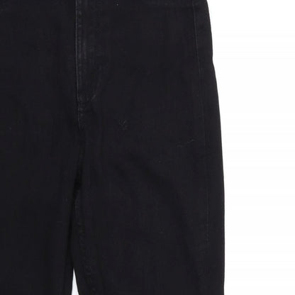 Womens UK Size 8 H&M Regular Fit Skinny Black Jeans