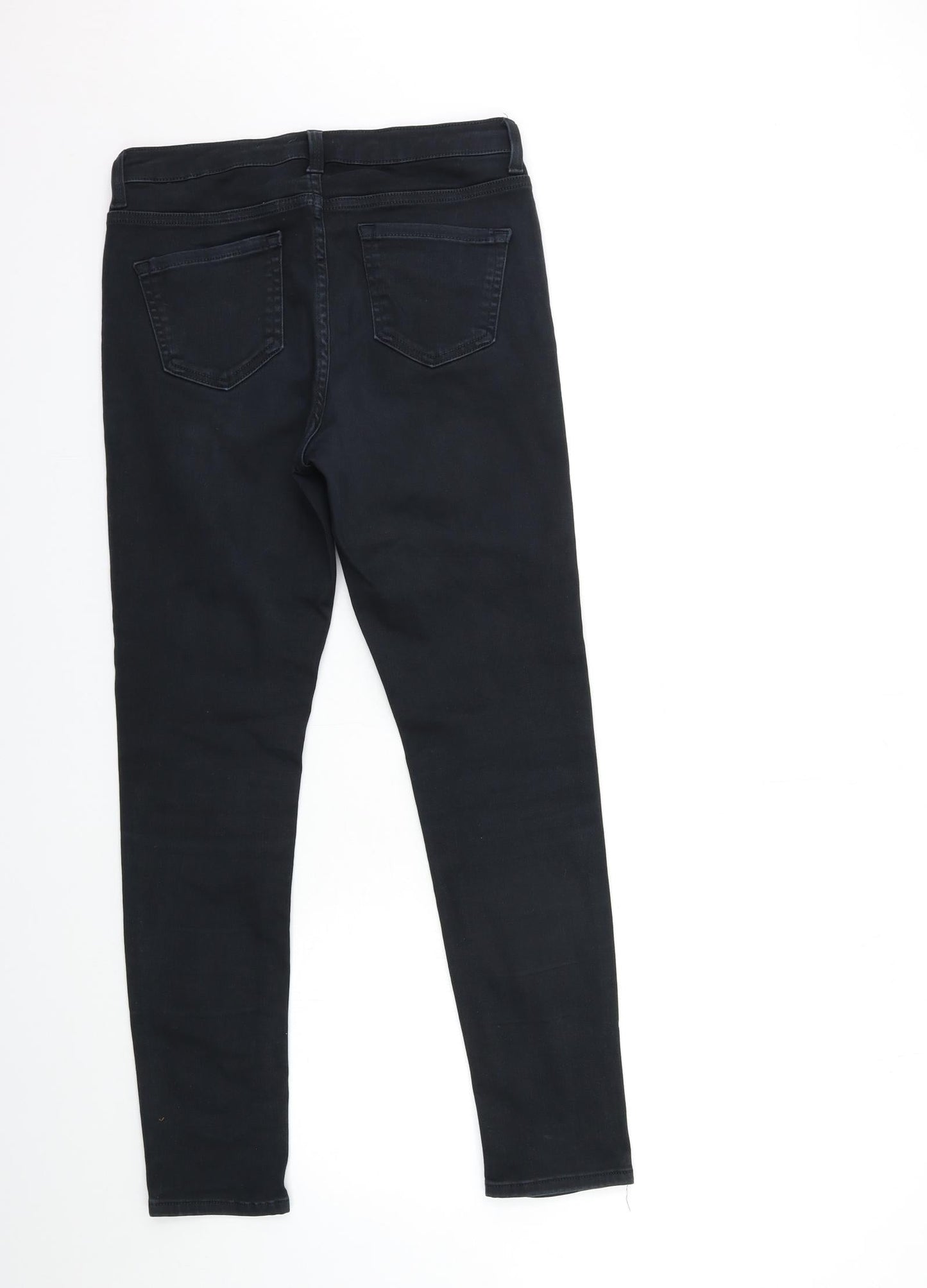 Womens UK Size 10 Marks and Spencer Regular Fit Skinny Black Jeans