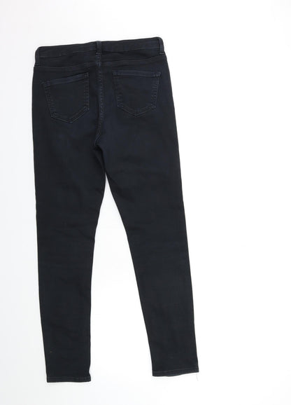 Womens UK Size 10 Marks and Spencer Regular Fit Skinny Black Jeans