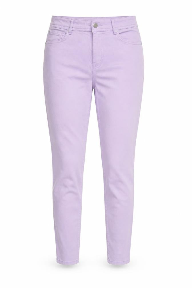 Womens Purple  Denim Skinny Jeans Size 32 in L28 in
