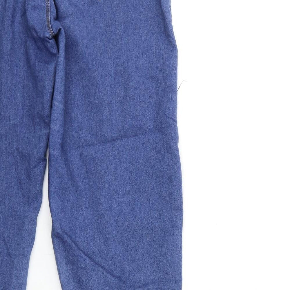 Denim & Co. Womens Blue  Denim Jegging Jeans Size 10 L29 in