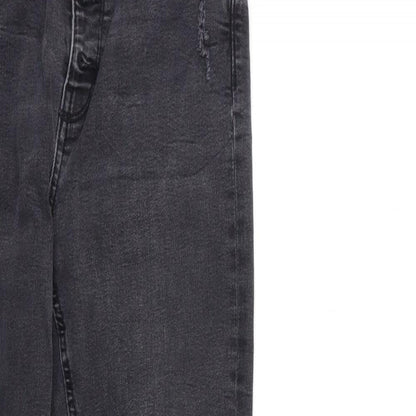 Denim & Co. Womens Grey  Denim Skinny Jeans Size 10 L29 in