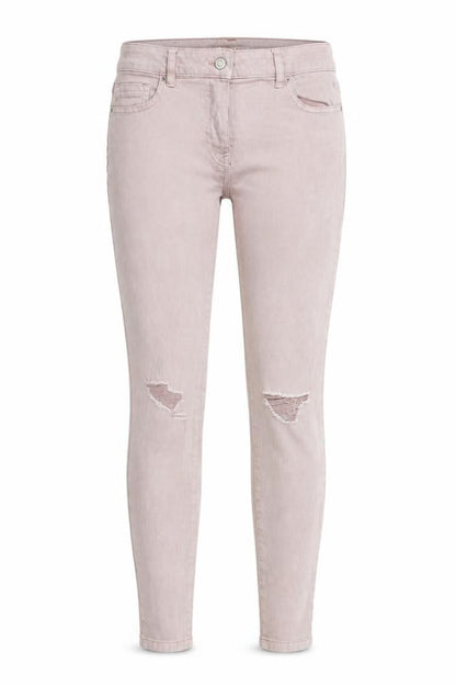 Next Womens Pink  Denim Skinny Jeans Size 12 L30 in