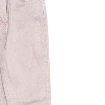 NEXT Womens Pink  Denim Skinny Jeans Size 12 L30 in
