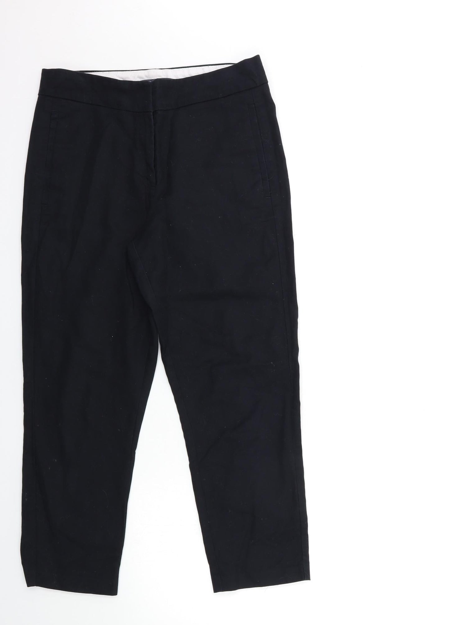 Womens UK Size 10 Marks and Spencer Regular Fit  Black Trousers