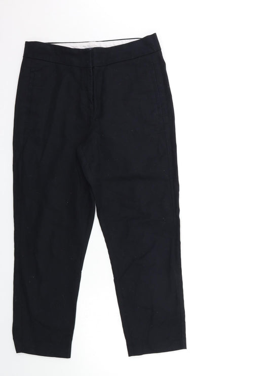 Womens UK Size 10 Marks and Spencer Regular Fit  Black Trousers