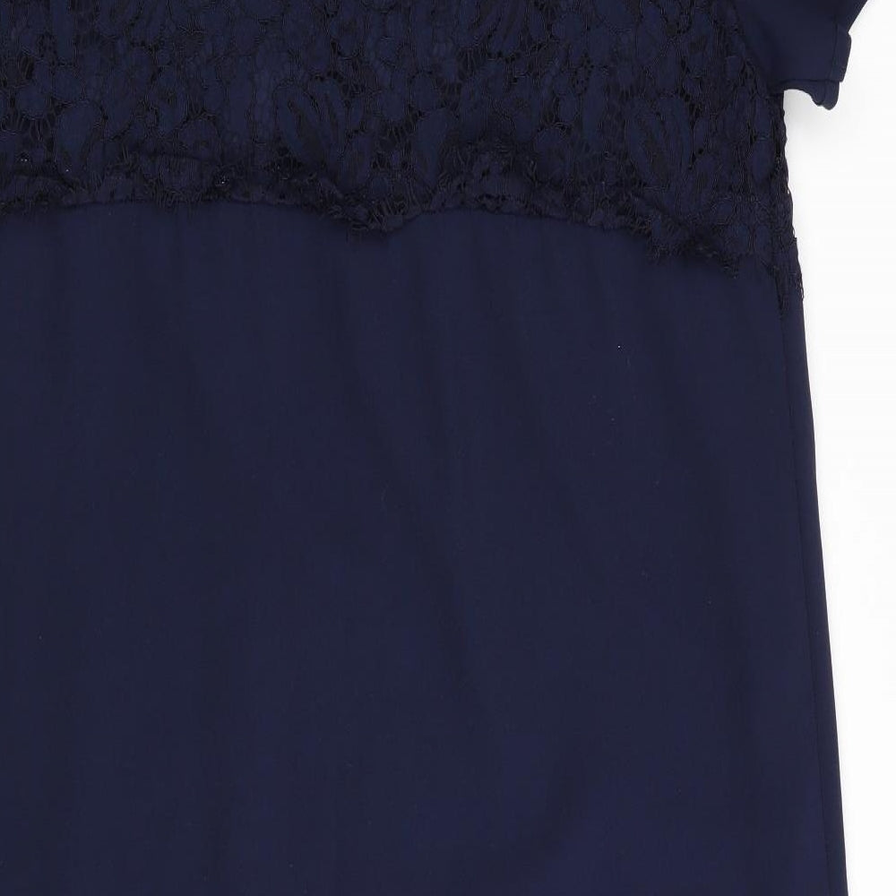 NEXT Womens Blue Floral  Fit & Flare  Size 10