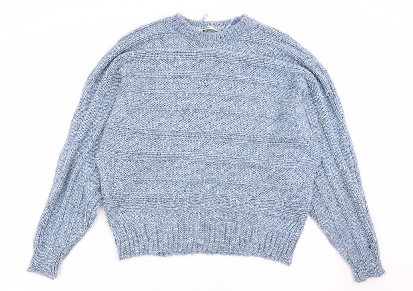 Asda George Womens Blue   Pullover Jumper Size M