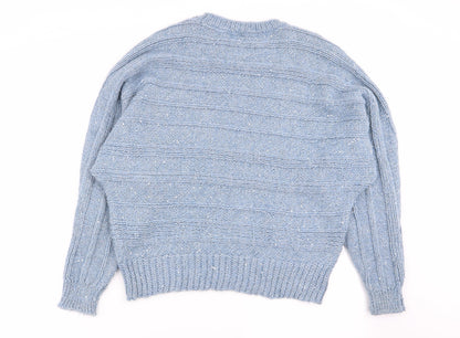 Asda George Womens Blue   Pullover Jumper Size M