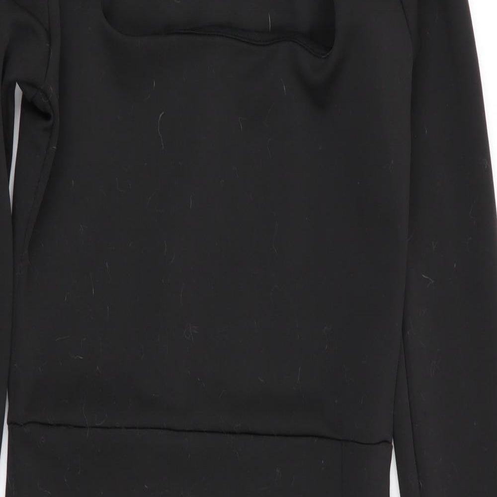 Boohoo Womens Black   A-Line  Size 6