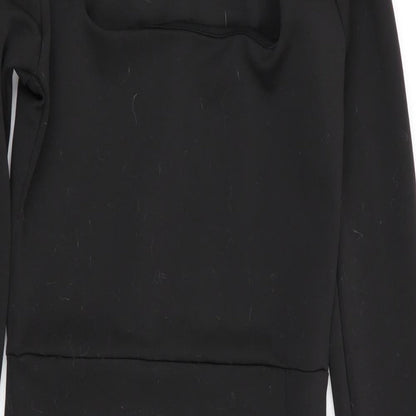 Boohoo Womens Black   A-Line  Size 6