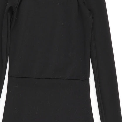 Boohoo Womens Black   A-Line  Size 6