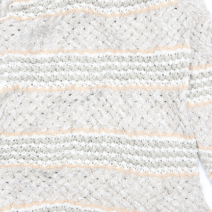 Genesis Womens Multicoloured Striped  Pullover Jumper Size M