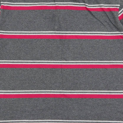 als Mens Multicoloured Striped   Polo Size M