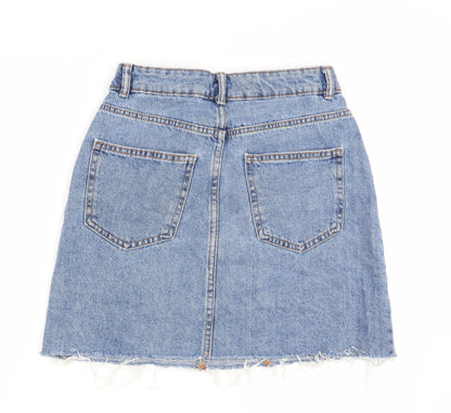 denim and co Womens Blue   Flare Skirt Size 8