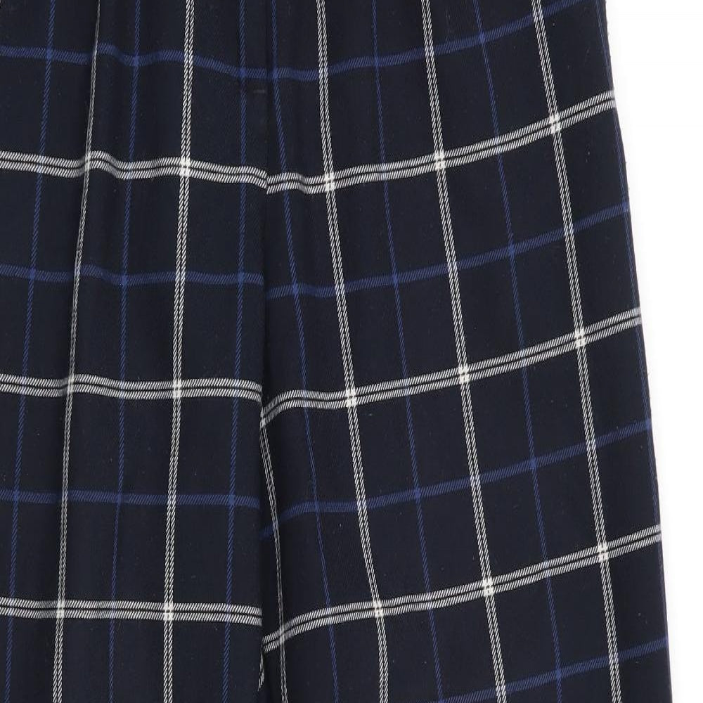F&F Womens Multicoloured Check  Trousers  Size 10 L28 in