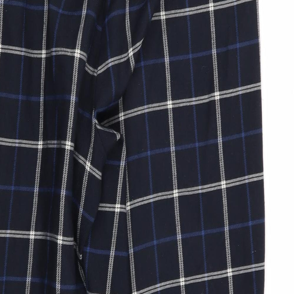 F&F Womens Multicoloured Check  Trousers  Size 10 L28 in