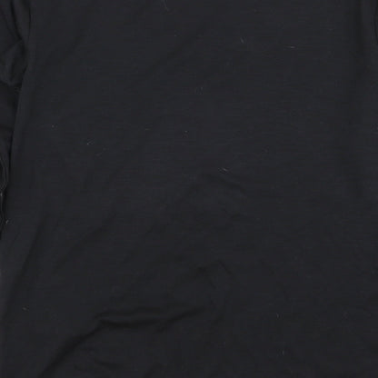 heat Boys Black   Basic T-Shirt Size L
