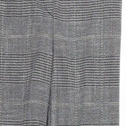 Womens UK Size 30 Preworn Regular Fit Capri Grey Trousers
