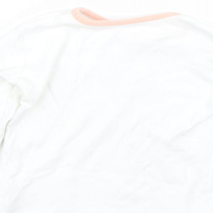 George Girls White   Cami Pyjama Top Size 18-24 Months  - Lion king