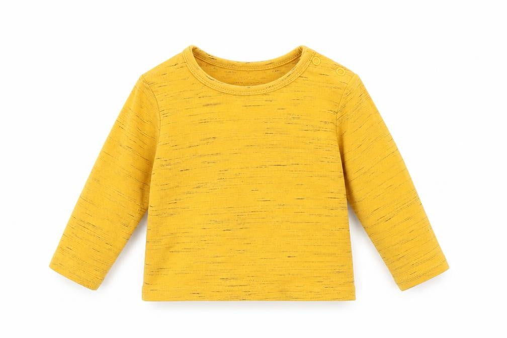 F&F Girls Yellow   Basic T-Shirt Size 9-12 Months