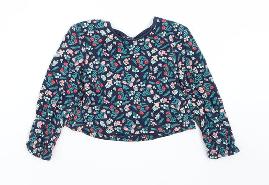 Primark Girls Multicoloured Floral  Basic T-Shirt Size 36 Months