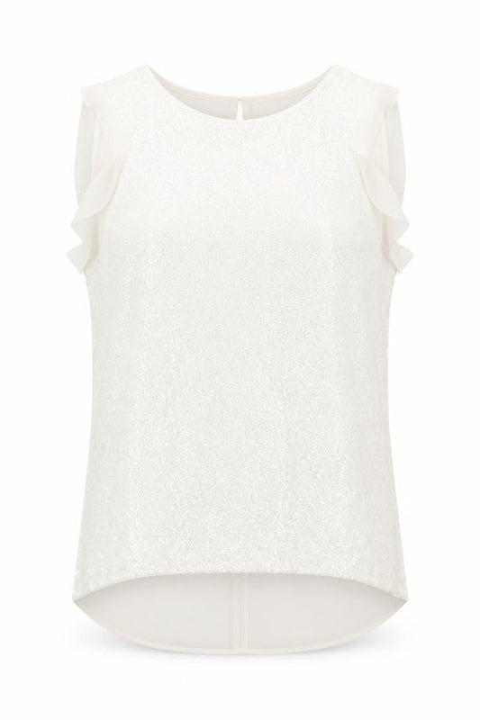 esoterica Womens White   Basic Tank Size 16