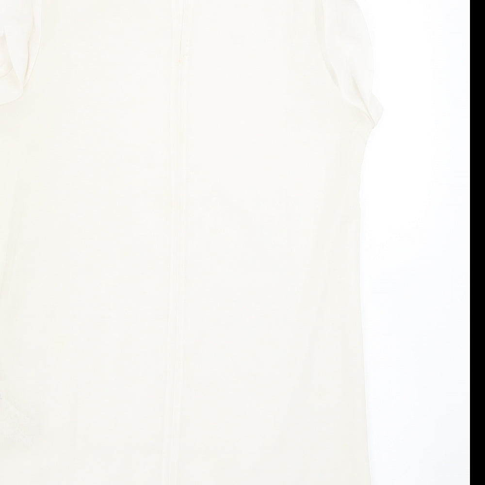 esoterica Womens White   Basic Tank Size 16