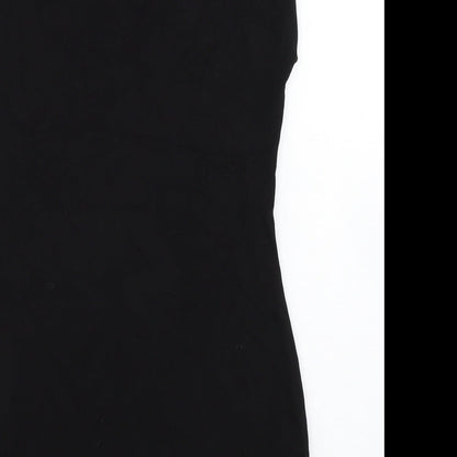 Shien Womens Black   Tank Dress  Size S  - shoulder pads