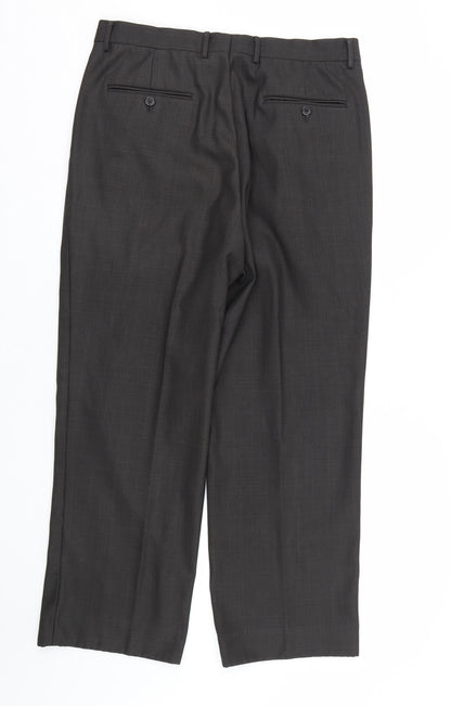 Tree spirit Mens Grey   Trousers  Size 33 in L26 in