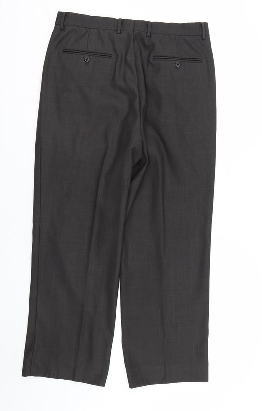 Tree spirit Mens Grey   Trousers  Size 33 in L26 in
