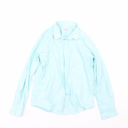 Matalan Boys Blue   Basic Button-Up Size 9 Years
