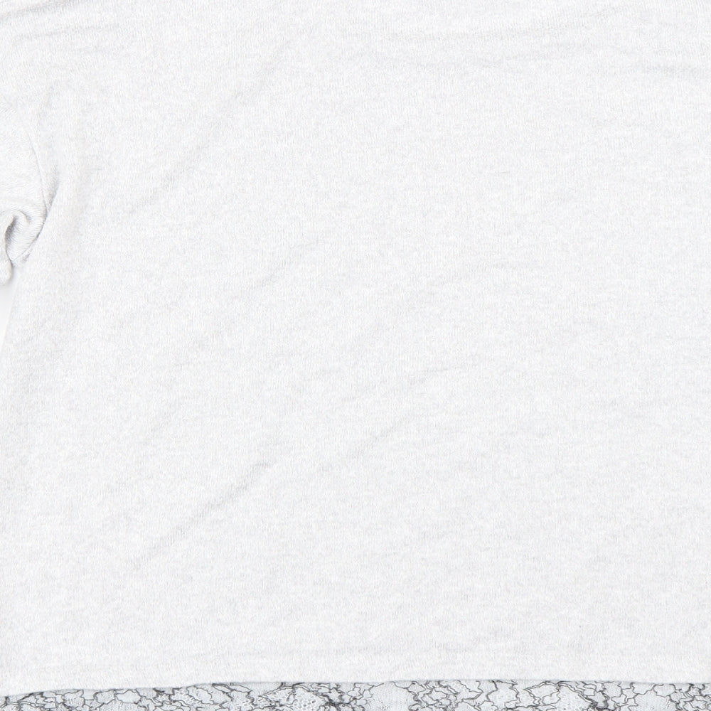 F&F Womens Grey   Pullover Jumper Size 12