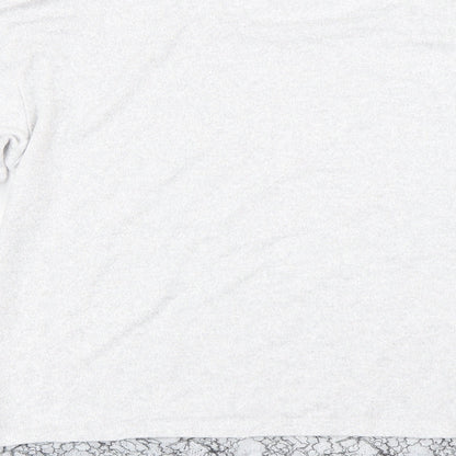 F&F Womens Grey   Pullover Jumper Size 12